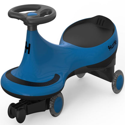 Wiggle-Car-Rutschfahrzeug für Kinder ohne Pedale oder Batterien, 69 cm, in Blau