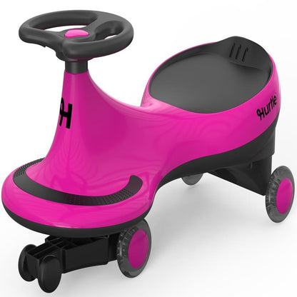 Wiggle-Car-Rutschfahrzeug für Kinder ohne Pedale oder Batterien, 69 cm, in Pink
