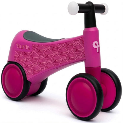 Balancecykel til småbørn med lysende styr, til 18–36 måneder, sædehøjde 24 cm, pink